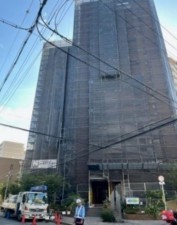 大阪市城東区中央、マンションの外観画像です