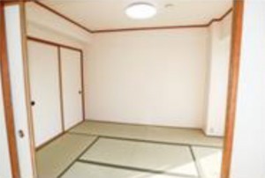 大阪市鶴見区諸口、マンションの寝室画像です