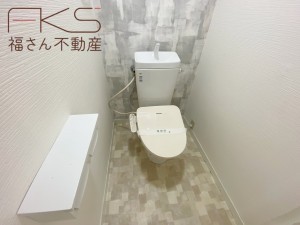 大阪市城東区中央、マンションのトイレ画像です