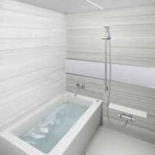 大阪市城東区東中浜、マンションの風呂画像です