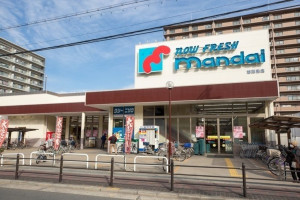 大阪市旭区中宮、新築一戸建てのスーパー画像です