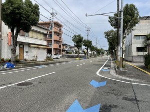 宮崎市京塚、土地の画像です