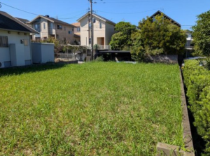 宮崎市花山手西、土地の画像です