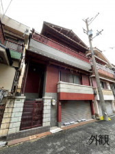 大阪市城東区古市、中古一戸建ての外観画像です