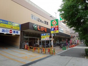 大阪市東成区東中本、マンションのスーパー画像です
