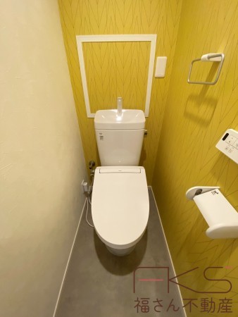 大阪市城東区新喜多、マンションのトイレ画像です