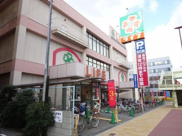 大阪市城東区東中浜、マンションのスーパー画像です