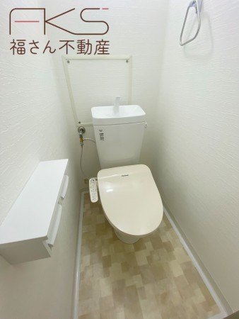 大阪市城東区中央、マンションのトイレ画像です