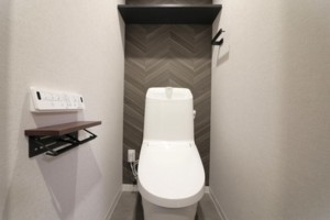 大阪市東成区大今里南、マンションのトイレ画像です
