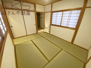 大阪市城東区諏訪、中古一戸建ての寝室画像です