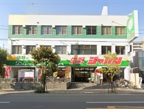 大阪市生野区巽東、中古一戸建てのドラッグストア画像です