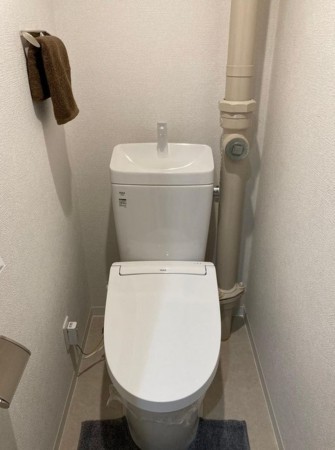 大阪市都島区友渕町、マンションのトイレ画像です