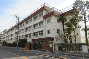 大阪市旭区清水、新築一戸建ての小学校画像です