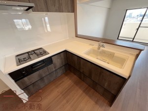 大阪市鶴見区今津北、マンションのキッチン画像です