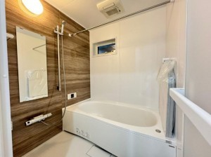 大阪市鶴見区安田、新築一戸建ての風呂画像です