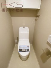 大阪市城東区今福東、マンションのトイレ画像です