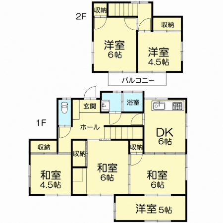 宮崎市佐土原町下田島、中古一戸建ての間取り画像です