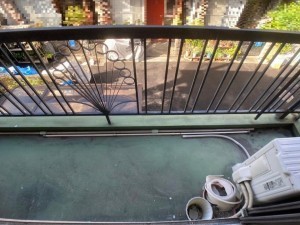 大阪市鶴見区茨田大宮、中古一戸建てのバルコニー画像です