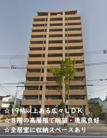 大阪市東成区玉津、マンションの外観画像です