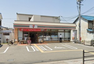 大阪市生野区巽南、マンションのコンビニ画像です