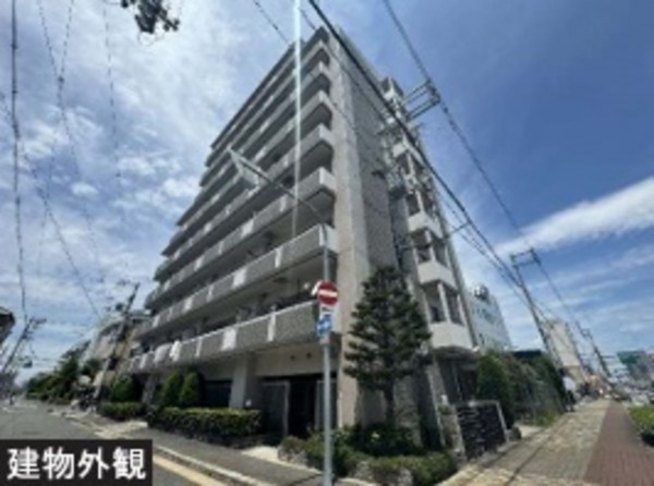 大阪市城東区古市、マンションの外観画像です