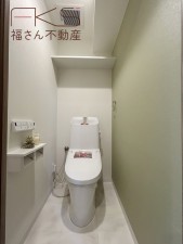 大阪市鶴見区緑、マンションのトイレ画像です