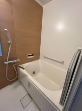 大阪市旭区新森、マンションの風呂画像です
