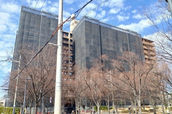 大阪市城東区新喜多東、マンションの外観画像です