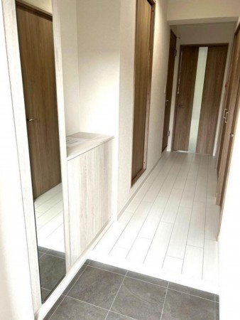 大阪市鶴見区横堤、マンションの玄関画像です