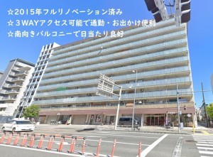 大阪市城東区今福西、マンションの外観画像です