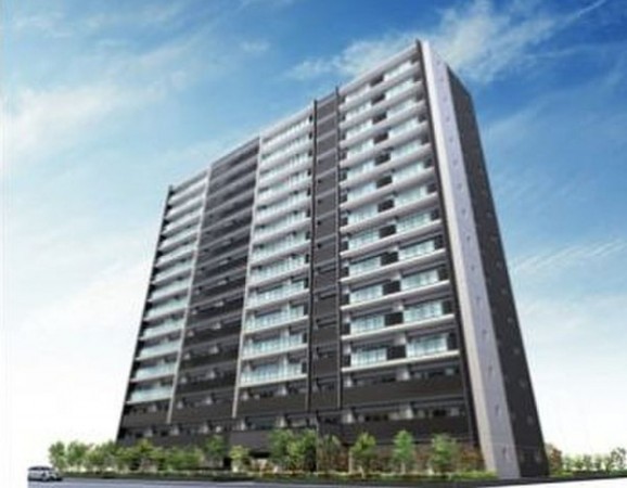 大阪市都島区内代町、マンションの外観画像です