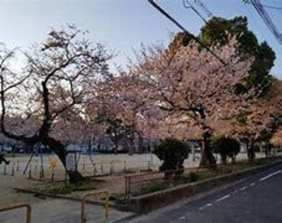 大阪市都島区内代町、マンションの公園画像です