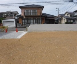 宮崎市高洲町、土地の画像です