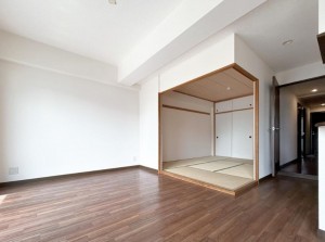 大阪市鶴見区今津北、マンションの居間画像です