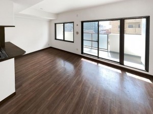 大阪市鶴見区今津北、マンションの居間画像です