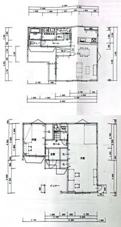 大阪市都島区毛馬町、中古一戸建ての間取り画像です