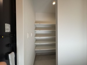 宮崎市清武町岡、新築一戸建ての収納画像です