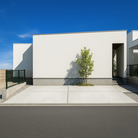 宮崎市清武町岡、新築一戸建ての外観画像です