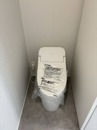 宮崎市清武町岡、新築一戸建てのトイレ画像です
