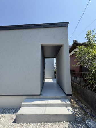 宮崎市清武町岡、新築一戸建ての外観画像です
