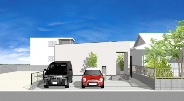 宮崎市清武町岡、新築一戸建ての画像です