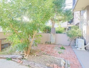 大阪市城東区野江、マンションのバルコニー画像です