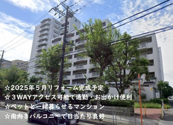 大阪市城東区森之宮、マンションの外観画像です