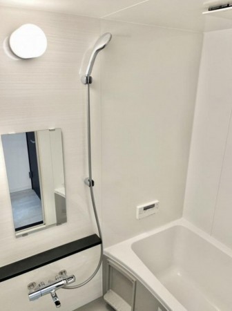 大阪市旭区高殿、マンションの風呂画像です