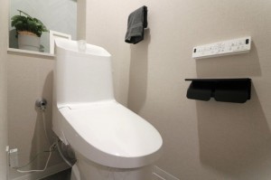 大阪市都島区都島北通、マンションのトイレ画像です