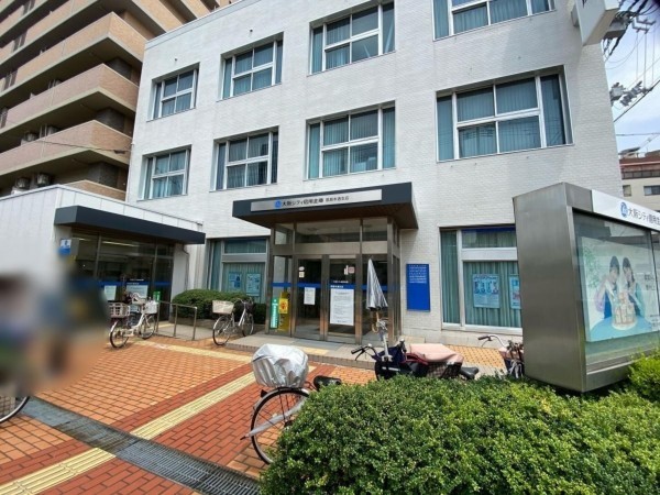 大阪市都島区都島北通、マンションの銀行画像です