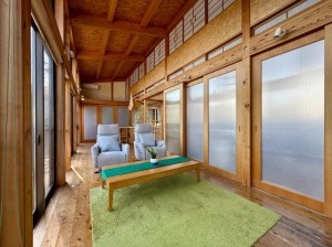 大阪市城東区天王田、中古一戸建ての居間画像です