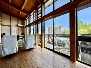 大阪市城東区天王田、中古一戸建ての居間画像です