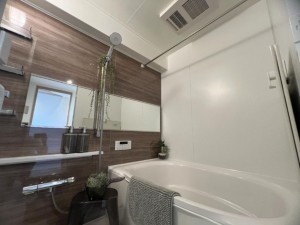 大阪市城東区鴫野西、マンションの風呂画像です