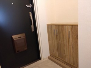 大阪市都島区大東町、マンションの玄関画像です